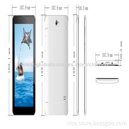 7" tablet PC with dual-core, 3G